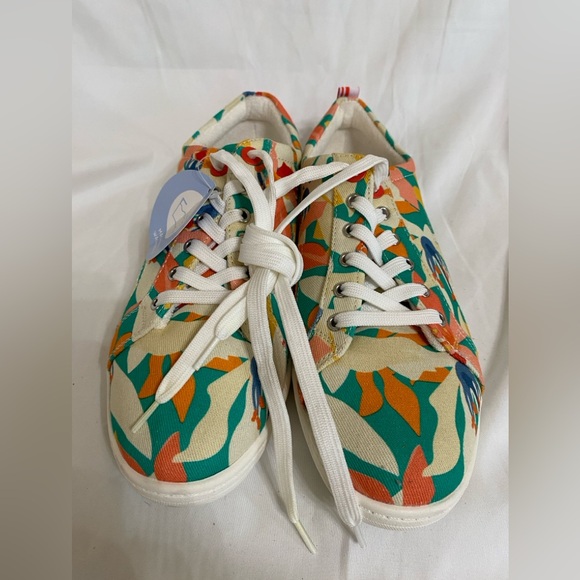 Easy Spirit Semabel Multicolor Canvas Sneakers, Women’s Size 9.5W - Picture 2 of 11